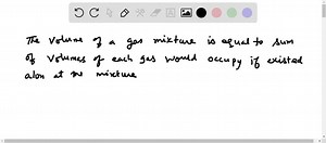 Express Amagat's law of additive volumes. Does this law hold exactly for ideal-gas mixtures? How about non ideal-gas mixtures? | Numerade