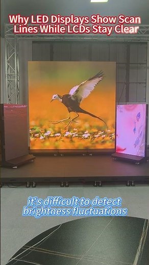 Why LED Displays Show Scan Lines #ledinnovation