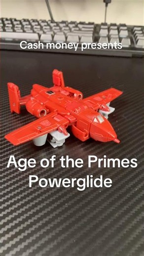 Transformers Age of the Primes Powerglide Review pandacyy cash money presents #transformers