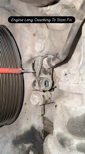 ‏Clean crankshaft position sensor | Cleaning Tools