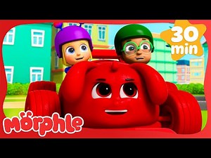 Daddy Goes Moo! | Morphle | Cars, Trucks & Vehicles Cartoon | Moonbug Kids