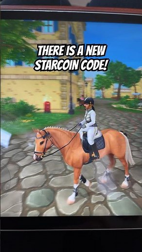 NEW SSO CODE FOR FREE STARCOINS🤩 #sso #ssocodes #shortsvideo #horsegaming #starstable #starcoins
