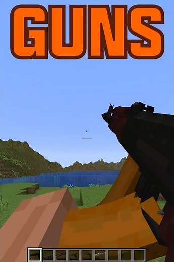 This Minecraft Server Changes EVERYTHING #minecraft #gun #guns #nomods #vanilla #java