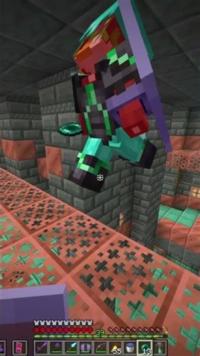 My friend tried to get a mace... #minecraft #minecraftgameplay
