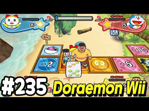 Doraemon Wii (ドラえもん Wii ) - Himitsu Dougu-ou Ketteisen! Walkthrough Part 235 Master CPU level | 4K