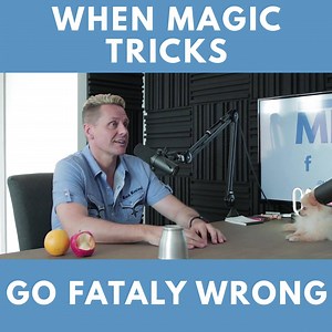 FATAL MAGIC TRICKS?! Celebrity Magician Matt Hollywood tells us the story of a fatal magic trick. Full episode available on YouTube, Facebook and iTunes! | Mike Goldman