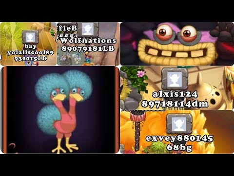 My Singing Monsters new friend codes for 2020