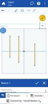 Learn 27 - Parallel & Tangent | Onshape Android