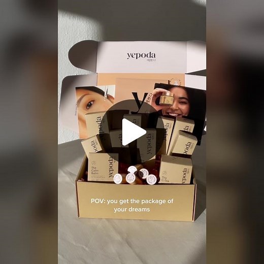 Satisfying Yepoda Skincare Unboxing | Korean Skincare Box Opening