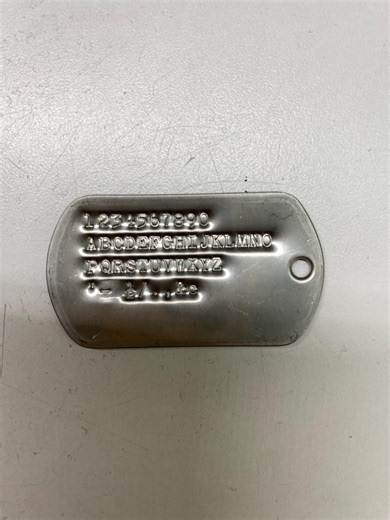 Vintage Style Stainless Steel Dog Tags: Personalized Military Set - Etsy