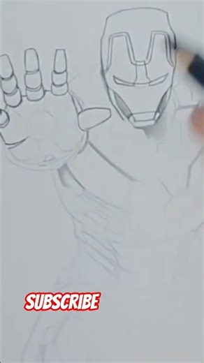 Ironman|Marvel #drawing #animedrawing #animecharacter