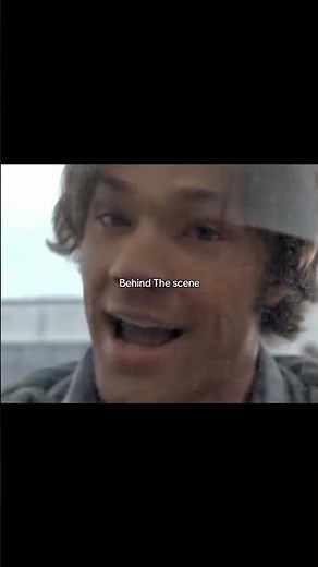 A rare blooper from filming