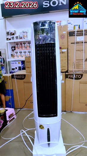 #လေအားပြင်းAircooler အပူလွန်ကဲတဲ့နေ့တွေကို အေးမြသန့်ရှင်းစေမယ့် Air Cooler! SAMSONIC Air Cooler SAM-22A အေးမြမှုကို သက်သာတဲ့ မီးအားနဲ့ရယူနိုင်ပါပြီ Power 350W (မီးစားသက်သာ) Water Tank 40 Liters (ရေဖြည့်ပြီးကြာရှည်အသုံးပြုနိုင်) 6 Speed Control (အလိုက်သင့်လေအေးမြန်နှုန်းရွေးချယ်နိုင်) 220V / 50Hz လွယ်ကူစွာရွှေ့ပြောင်းနိုင်တဲ့ ဘီးပါဝင် အိမ်၊ ဆိုင်ခန်း၊ ရုံးခန်း, ဘာသာရေးဆိုင်ရာနေရာများအတွက် အထူးသင့်တော်ပါတယ်။ ရေဖြင့်အေးမြစေသော စနစ်ကြောင့် လေထုကိုလည်း သန့်ရှင်းလန်းဆန်းစေပါတယ်။ Price...1,260,000ကျပ် 