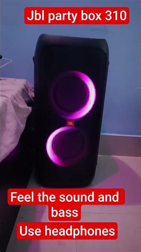 #jblpartybox #sound test#feel the bass and vibrations#jblpartybox310