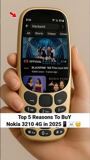 Top 5 Reasons To BuY Nokia 3210 4G in 2025📱☠️👑#shorts #viralvideo