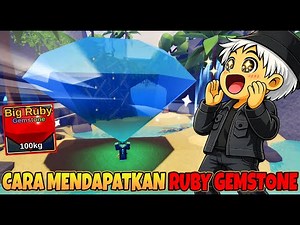 EASY WAY TO GET RUBY GEMSTONE TO COMPLETE THE DIAMOND ROD QUEST IN FISH IT