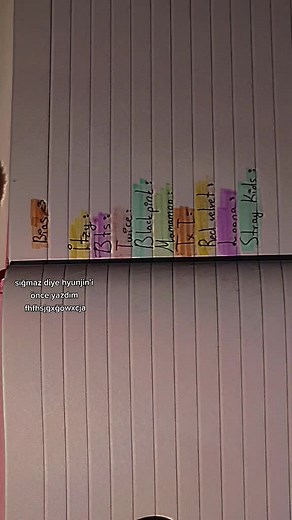 Creative Handwriting Techniques on Notebook Pages