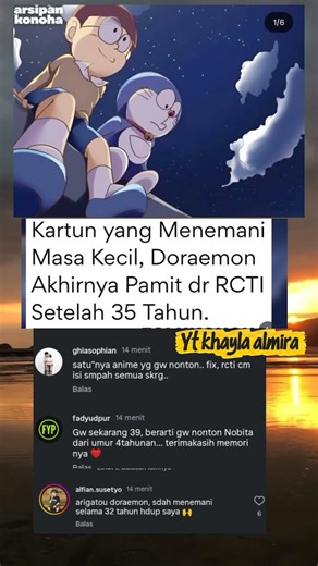 SELAMA 35 TAHUN DI RCTI .FILM KARTUN DORA EmMON KINI PAMIT!! #short #viral #film #kartun #populer