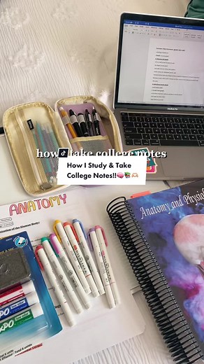 how I study & take notes!! #fyp #study #studyingtips #collegenotes #college #collegenotetaking #collegestudytips #collegestudytip #studywithme #studyhacks #anatomy #collegeanatomy #anatomyandphysiology #notes #notetaking #aestheticnotes #aestheticstationary #collegeessentials #notetakingtips #notetakinghack