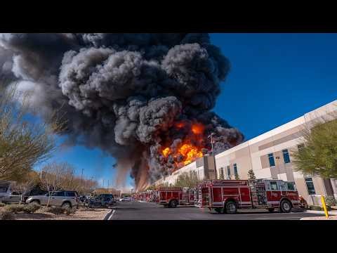 It just happened! The largest weapons depot was bombed by seven F-35 fighter jets. What happened?