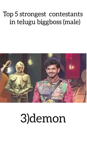 Top 5 Strongest Male Contestants in Bigg Boss Telugu 💪🔥 #shorts #biggboss #strong#power #telugu #new