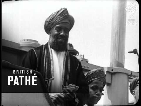 Sultan Of Zanzibar's Trip In British Submarine (1929)