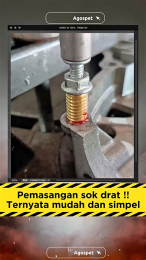 installing new threaded sockets | Mark A Carburet