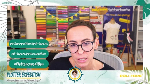 In der 1. Plotter Expedition 2026 dürfen wir einen ganz wunderbaren Gast begrüßen: Nadine Roßa. Viele von euch kennen Nadine bestimmt von ihren Büchern "Sketchnotes", "Einfache Dinge aus Kreisen zeichnen" oder z.B. "Einfache Strichfiguren zeichnen". Nadine zeigt in ihren Büchern als auch auf ihren Social Media Kanälen, wie einfach jeder zeichnen kann! Und wer jetzt zweifelt und meint, dass er nicht zeichnen kann, dem beweisen Nadine und ich gerne das Gegenteil! In dieser Plotter Expedition werde