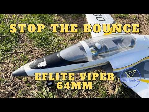 How to land the Viper 64mm EDF - Stop the bouncing