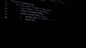 Défilement de code informatique sur un : vidéo de stock (100 % libre de droit) 3541705283 | Shutterstock