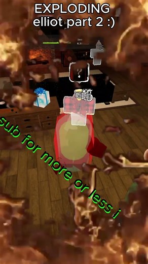 EXPLODING elliot pt2 #roblox #forsaken #robloxedit #shorts