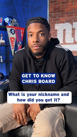 Get to know our newest linebacker Chris Board 👋 | New York Giants