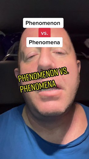Phenomenon vs. Phenomena: Understanding the Difference