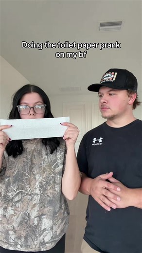 Toilet Paper Prank on My Boyfriend