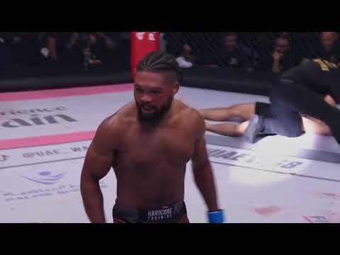 Former Dana White Contender Series Contestant Ananias Mulumba Knockout of Ahmed Faress