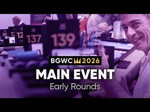 1 Main Event - Early Rounds | Backgammon World Championship 2026