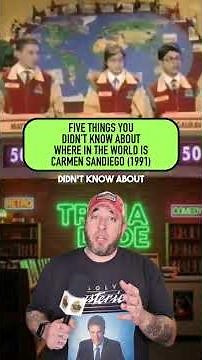 Did You Know THESE Five Facts About WHERE IN THE WORLD IS CARMEN SANDIEGO (1991)? Movie & TV Facts 1