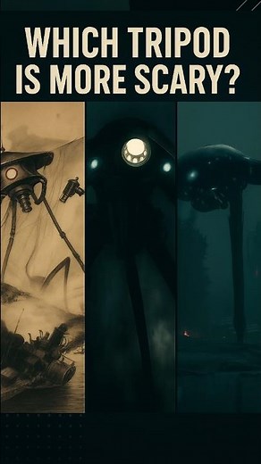 Which War of the Worlds Tripod Is the Scariest? 👽🔥. #WarOfTheWorlds #Tripod #Aliens #Shorts #Horror