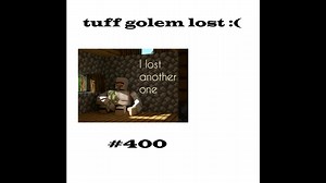 Exploring Minecraft's Tuff Golem Character and Gameplay