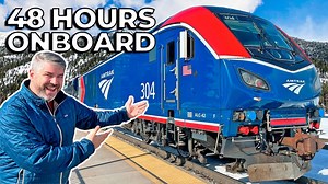 Amtrak Empire Builder sleeper train (Seattle to Chicago)