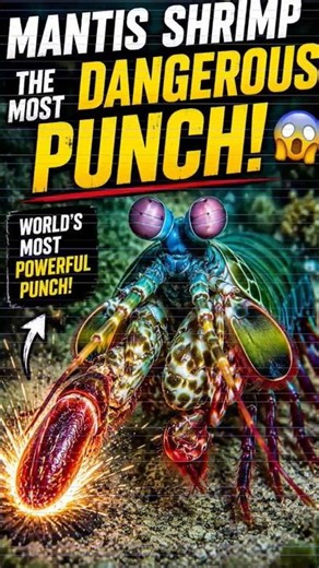 मैन्टिस श्रिम्प का मुक्का इतना खतरनाक क्यों है? 😱 | World's Most Powerful Punch!