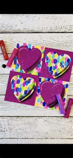 Creative Heart Art Project for First Graders