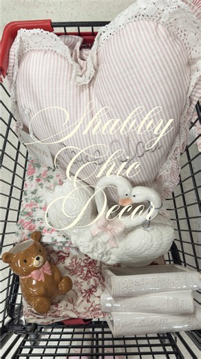best time of the year for shabby chic romantic girls 🪽 #shabbychicdecor #romanticstyle #tjmaxxvalentinesday #coquettegirl #angelcore @TJ Maxx