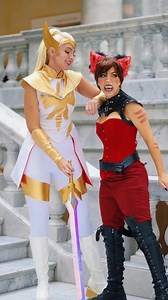 160K views · 3.4K reactions | "no, im evil kitty," said Evil Kitty. Ft. @supernovatova She-Ra and the Princesses of Power Details on where I got this cosplay and more in my Beac0ns! ⋅ ⊱⋅❂⋅⊰ ⋅ ⊱⋅❂⋅⊰ ⋅ ⊱⋅❂⋅⊰ ⋅ #spop #spopcosplay #sheracosplay #shera #adoracosplay #adora #sheraandtheprincessesofpower #sheraseason5 #season5shera #catracosplay #catradoracosplay #catradora | Halcybella | Facebook