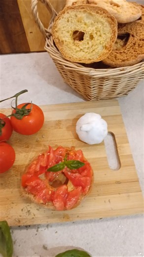 Friselline fatte in casa🍅🥯