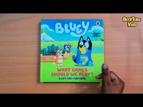 🐶🎮 BLUEY LIFT THE FLAP BOOK! | What Games Should We Play? | Fun Kids Story