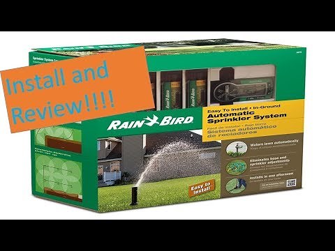 Rainbird 32eti Sprinkler Install and Review | DIY