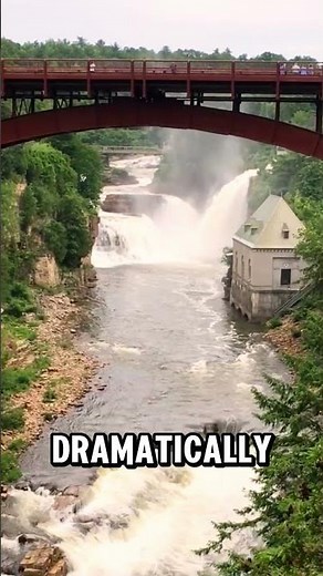 Rainbow Falls 🌈 | Ausable Chasm’s Hidden Gem