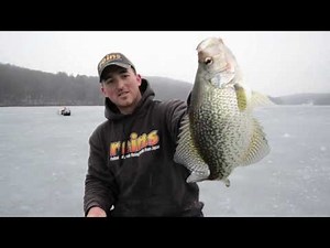 Ice Fishing for Crappie with Tungsten and Soft Plastics