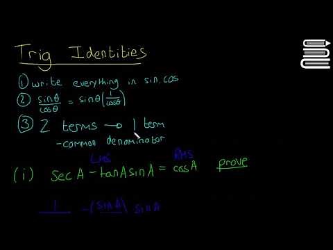 Leaving Cert Maths - Trigonometry 28 - Trigonometric Identities 2
